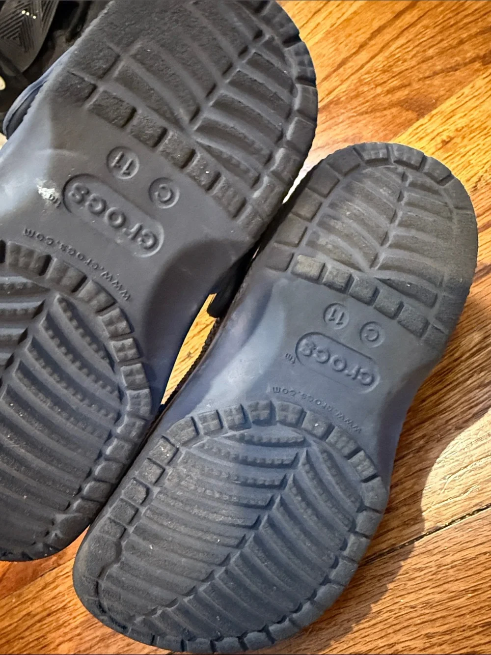 Kids Navy Blue Crocs